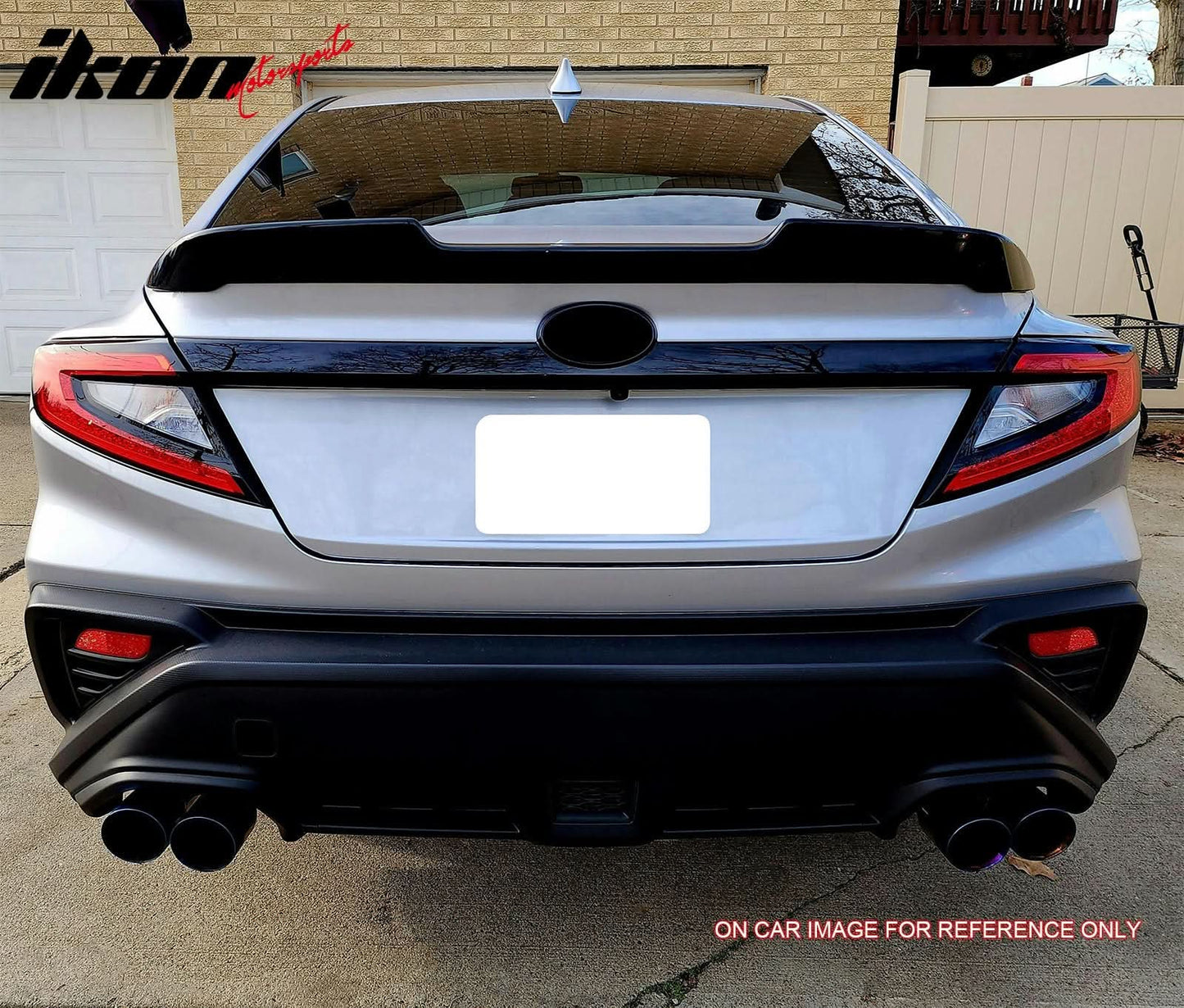 2022-2025 Subaru WRX 5th V Style ABS Rear Trunk Spoiler Wing