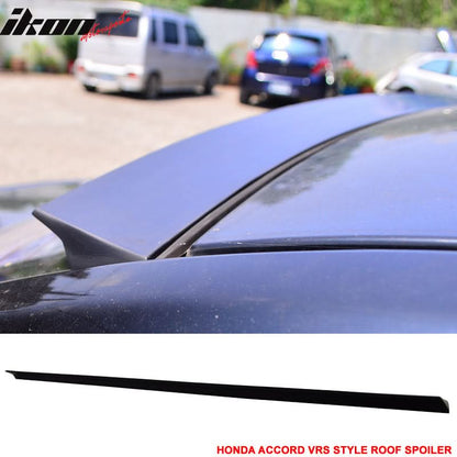 2008-2012 Honda Accord 8th VRS Style Roof Spoiler Unpainted Black PUF