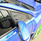 2015-2021 Subaru WRX STI Style Unpainted Window Louver ABS