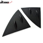 2014-2019 Benz W117 C117 CLS-Class Sedan Unpainted Side Window Louvers