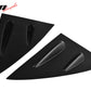 2014-2019 Benz W117 C117 CLS-Class Sedan Unpainted Side Window Louvers