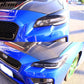2015-2021 Subaru WRX STI IKON Style Headlight Eyelid Eyebrow Cover ABS