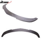 Fits 07-13 BMW E90 E92 E93 2Dr K3 CF Front Bumper Lip&Splitter Rod