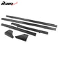 2017-2023 Tesla Model 3 V Matte Black Side Skirts Extension 6PC PP