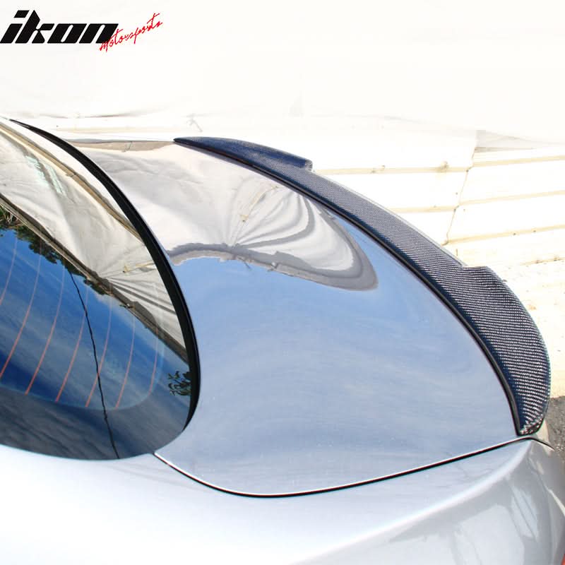 2011-2016 BMW 5-Series F10 Sedan M4 Style Carbon Fiber Trunk Spoiler