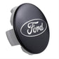 Ford Racing Ford Car Black & Chrome Wheel Center Cap Kit - Satin M-1096K-BCS