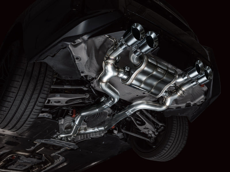 AWE Tuning 23-24 BMW G87 M2 SwitchPath Edition Exhaust - Chrome Silver Tips 3025-42487