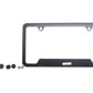 Ford Racing Stainless Steel Ford Performance License Plate Frame - Black M-1828-SS304BK
