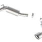 Borla 14-15 Camaro SS 6.2L V8 RWD Single Split Rr Exit S-Type Exhaust (rear section only) 11849