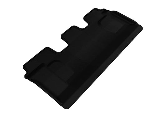 3D MAXpider 2008-2020 Lexus/Toyota LX/Land Cruiser Kagu 3rd Row Floormats - Black L1LX03731509
