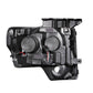 Anzo 2009-2014 Ford F-150 Projector Headlights w/ U-Bar Black