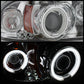 Spyder Dodge Dakota 97-04/Durango 98-03 1PC Projector Headlights LED Halo LED Chrm PRO-YD-DDAK97-C 5009791