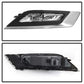 Spyder 17-18 Ford Fusion OEM Fog Lights w/ Switch & Cover - Clear (FL-FFUS17-C) 5085405