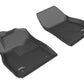 3D MAXpider 2013-2015 Chevrolet Malibu Kagu 1st Row Floormat - Black L1CH06311509