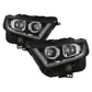 SPYDER xTune 15-16 Ford Edge (Halogen Model Only) LED Projector Headlights - Chrome PRO-JH-FEDGE15-LED-C 9939815