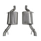Corsa Performance Sport Axle-Back Exhaust Dual Rear Polished Outlet 2014 Cadillac CTS Vs