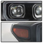 SPYDER xTune Toyota Tacoma 16-18 DRL Light Bar Projector Headlights - Black PRO-JH-TTA16-LBDRL-BK 9039256