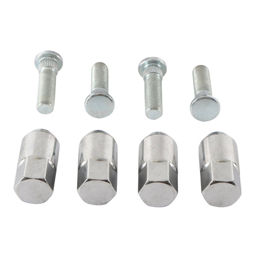 All Balls Racing 09-10 Polaris Sportsman 500 Tractor EFI Wheel Stud & Nut Kit Front 85-1096