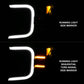Anzo 18-20 Ford F-150 Full Led Projector Smoke Bar Style Headlights Black Amber 111520