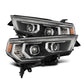 AlphaRex 14-22 Toyota 4Runner LUXX-Series LED Proj Headlights Blk w/Actv Light & Seq. Sig + DRL 880811 *Discontinued