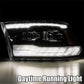 AlphaRex 09-18 Dodge Ram 1500 PRO-Series Projector Headlights Plank Style Alpha Blk w/Seq Signal/DRL 880542 *Discontinued