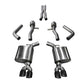 Corsa 17-18 Dodge Challenger 5.7L V8 Sport Cat-Back Dual Rear Exit w/3.5in Black Tips 21005BLK