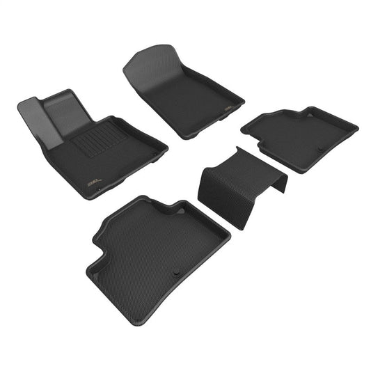 3D MAXpider 22-23 Genesis GV70 Kagu Floor Mat- Black R1 R2 L1GS01101509