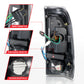 ANZO 1997-2003 Ford F-150 LED Tail Lights w/ Light Bar Black Housing Clear Lens 311377
