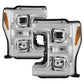 Spyder 17-18 Ford F250/F350/F450 Halogen Model Only -White Light Bar- Chrome- PRO-YD-FS17HALSI-C 5087843