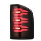 AlphaRex 07-14 Chevrolet Silverado 1500/2500HD/3500HD Luxx-Series LED Tail Lights Black/Red 620000 *Discontinued