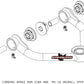 Camburg Dodge RAM 1500 (DS) 4WD 09-21 1.25in Performance Uniball Upper Arms (w/ covers) CAM-810001