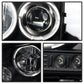 Spyder Dodge Charger 06-10 Projector Headlights Halogen- LED Halo LED Blk Smke PRO-YD-DCH05-LED-BSM 5078353