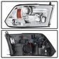 Spyder 09-16 Dodge Ram 1500 V2 Projector Headlights - Halogen - DRL - Chrome (PRO-YD-DR09V2-LBDRL-C) 5084828