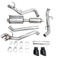 AWE Tuning AWE Exhaust for 4th Gen Toyota Tacoma Dual Diamond Black Tips 3015-33254