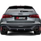 Akrapovic 2023 Audi RS6 Avant (C8) Evolution Line Cat Back (Titanium) (Req Link Pipe Set) S-AU/T/2H