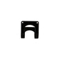 Aeromotive Filter Mounting Bracket, Black Spring Steel, Rubber Coated
