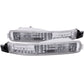 Anzo 1992-1993 Honda Accord Euro Parking Lights Chrome