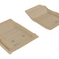 3D MAXpider 2015-2020 Chevrolet/GMC Colorado/Canyon Crew Cab Kagu 1st Row Floormat - Tan L1CH06711502