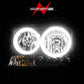 Anzo 1997-2004 Dodge Dakota Crystal Headlights Black 1pc