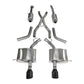Corsa Performance Sport Dual Rear Cat-Back Exhaust 11-14 Dodge Durango 5.7L V8 Black