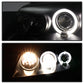 Spyder Ford Mustang 99-04 Projector Headlights LED Halo Blk Smke PRO-YD-FM99-1PC-AM-BSM 5078469