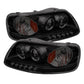 Spyder Ford F150 97-03 Projector - LED Halo Amber Reflctr LED Blk Smke PRO-YD-FF15097-1P-AM-BSM 5078445
