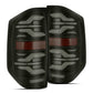 AlphaRex 14-21 Toyota Tundra LUXX LED Taillights Blk w/Activ Light/Seq Signal 672040 *Discontinued