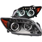 Anzo 2005-2010 Scion Tc Projector Headlights w/ Halo Black (CCFL)
