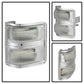 SPYDER xTune Ford Superduty 08-14 F250-F550 Amber LED Mirror Signal Lens - Clear ACC-LED-FDSD08-MR-C 9924736