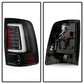 Spyder Dodge Ram 09-18 LED Tail Lights - All Black ALT-YD-DRAM09V2-LED-BKV2 (Incandescent Only) 5085917