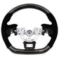 BLOX Racing 22+ Subaru Carbon/Alcantara Steering Wheel Black Stitching BXSW-50020-B