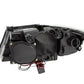 Anzo 2006-2008 BMW 3 Series E90-E91 Projector Headlights w/ Halo w/ LED Bar