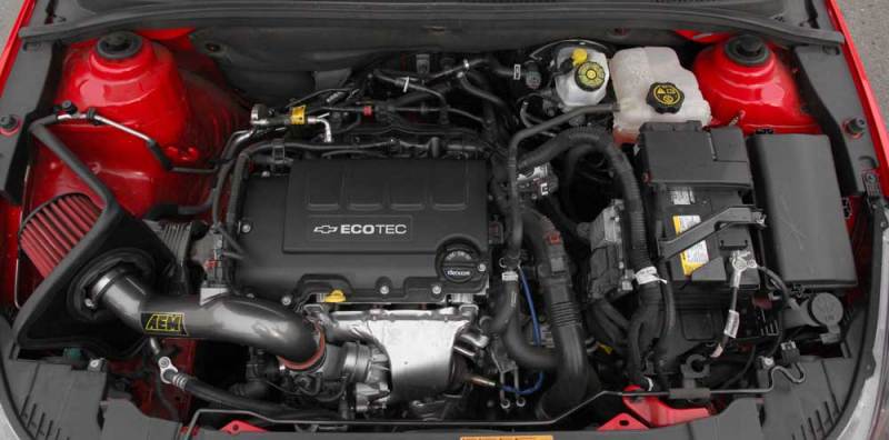 AEM Induction AEM 2011-2014 Chevrolet Cruze 1.4L - Cold Air Intake System - Gunmetal Gray 21-744C
