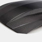 Anderson Composites 2024 Ford Mustang Type-CJ Double-Sided Carbon Fiber Cowl Hood AC-HD24FDMU-CJ-DS